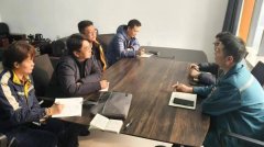 （图为生产管控中心相关负责人带队